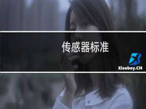 传感器标准