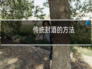 传统封酒的方法