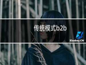 传统模式b2b