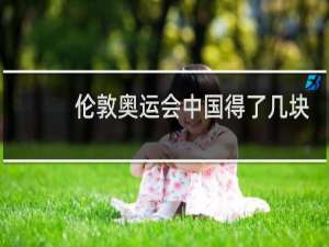 伦敦奥运会中国得了几块金牌