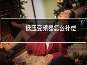 低压变频器怎么补偿