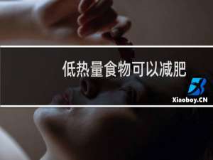 低热量食物可以减肥