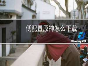低配置原神怎么下载