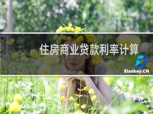 住房商业贷款利率计算公式（住房商业贷款利率多少）