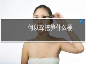 何以琛挖笋什么梗