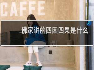 佛家讲的四因四果是什么