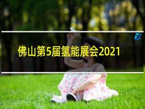 佛山第5届氢能展会2021
