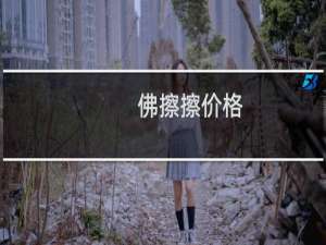 佛擦擦价格