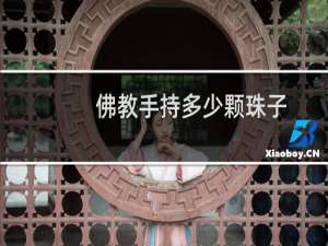 佛教手持多少颗珠子