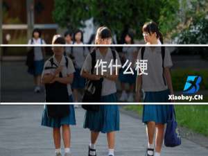 作什么梗