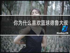 你为什么喜欢篮球德鲁大叔