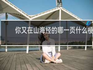 你又在山海经的哪一页什么梗？你又在山海经的哪一页是什么意思什么梗