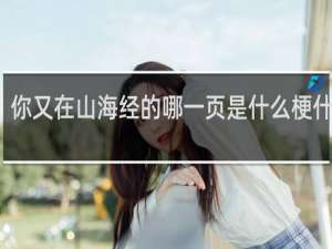 你又在山海经的哪一页是什么梗什么梗