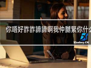 你唔好詐詐諦諦啊我仲嬲緊你什么梗