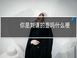 你是刘谦的壶吗什么梗？你是刘谦的壶吗是什么意思什么梗