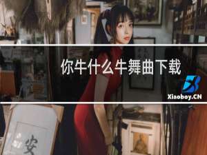 你牛什么牛舞曲下载