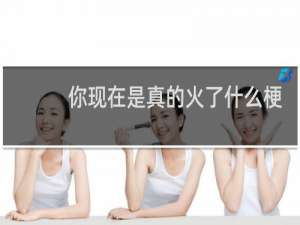 你现在是真的火了什么梗