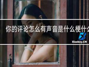 你的评论怎么有声音是什么梗什么梗