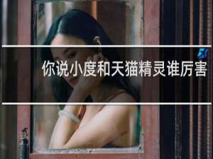 你说小度和天猫精灵谁厉害