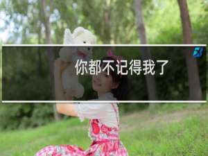 你都不记得我了，这样也好什么梗