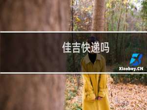 佳吉快递吗