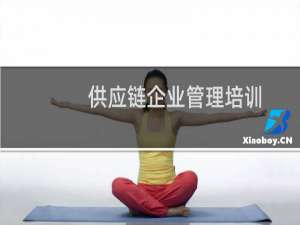 供应链企业管理培训