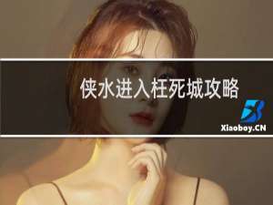 侠水进入枉死城攻略