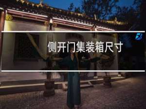 侧开门集装箱尺寸