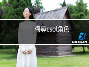 侮辱csol角色