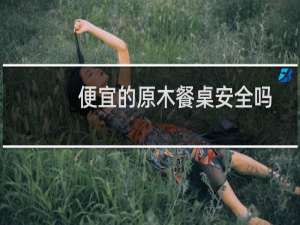便宜的原木餐桌安全吗