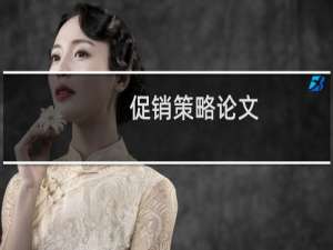促销策略论文