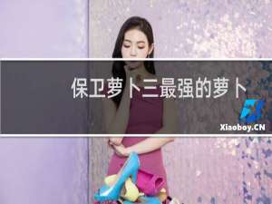 保卫萝卜三最强的萝卜