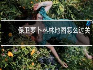 保卫萝卜丛林地图怎么过关
