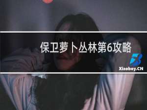 保卫萝卜丛林第6攻略