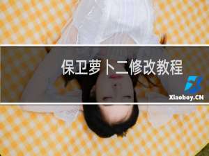 保卫萝卜二修改教程