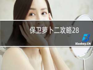 保卫萝卜二攻略28