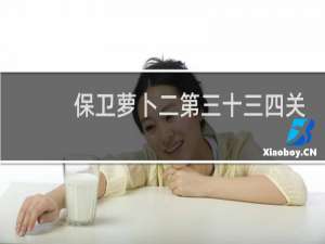 保卫萝卜二第三十三四关