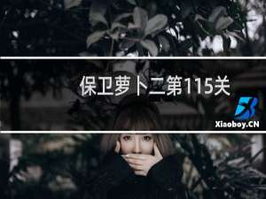 保卫萝卜二第115关