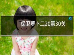 保卫萝卜二 第30关