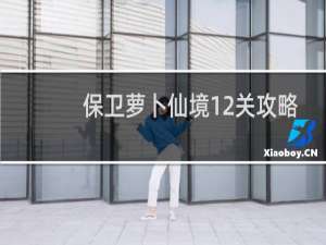 保卫萝卜仙境12关攻略