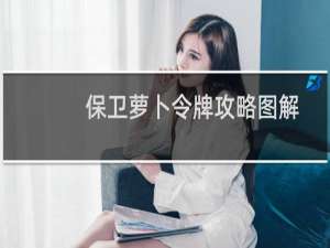 保卫萝卜令牌攻略图解