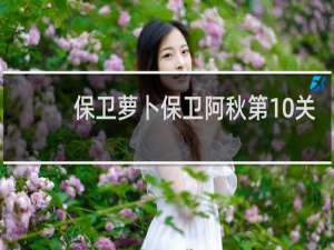 保卫萝卜保卫阿秋第10关