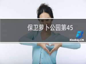 保卫萝卜公园第45