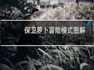 保卫萝卜冒险模式图解