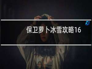 保卫萝卜冰雪攻略16