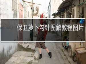 保卫萝卜勾针图解教程图片