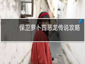 保卫萝卜四恶龙传说攻略
