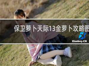 保卫萝卜天际13金萝卜攻略图