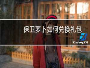 保卫萝卜如何兑换礼包