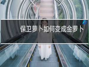 保卫萝卜如何变成金萝卜
